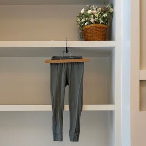 Little & Lively Sage Kids Leggings - Neutral Gray